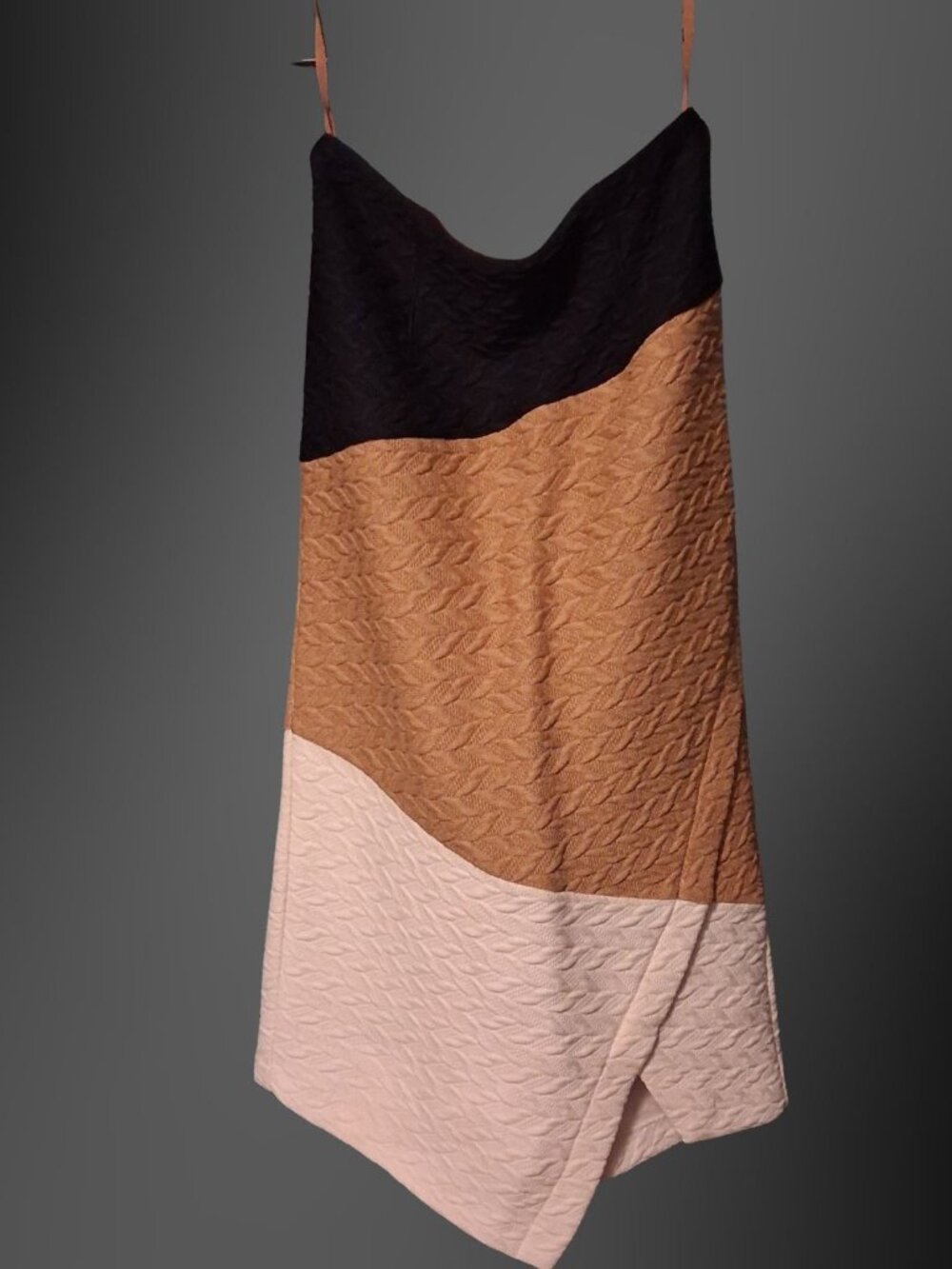 HD in Paris Anthropologie Colorblock Textured Mini Skirt Size 26/03 (US 0)